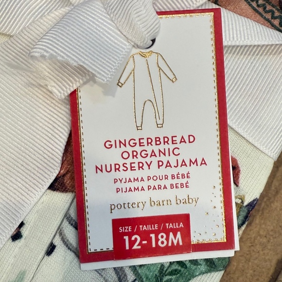 Gingerbread Organic Nursery Pajama = PBK - Picture 7 of 8